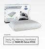 Sealy My Memory Ventilated Pillow