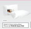 Sleepmasters 2 Pack Hollowfiber Pillows