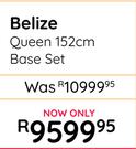 Sealy Belize Queen 152cm Base Set