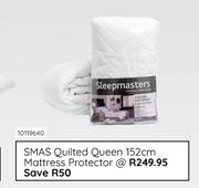Sleepmasters Quilted Queen 152cm Mattress Protector