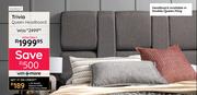 Trivia Queen Headboard
