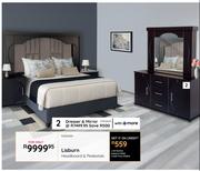 Lisburn Headboard & Pedestals