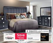 Hannah Headboard & Pedestals