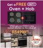 Custom Kitchen Free Defy Oven + Hob