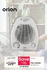 Orion Fan Heater OR-FH01-WT