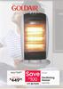 Goldair Oscillating Heater GQH1200