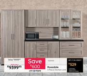 Rossdale 3 Piece Kitchen Unit