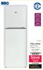 KIC 170Ltr White Top Freezer Fridge KTF518-2WH