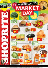 Shoprite Gauteng, Mpumalanga, North West & Limpopo : Wednesday Is Market Day (15 April 2026 Only)