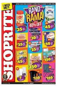 Shoprite Northern Cape & Free State : Rand A Rama (13 April - 19 April 2026)