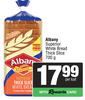 Albany Superior White Bread Thick Slice-700g Per Loaf