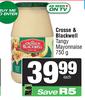 Crosse & Blackwell Tangy Mayonnaise-750g