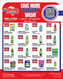 Africa Cash And Carry : Save More On Every Wash (14 April - 20 April 2026)