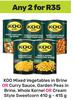 Koo Mixed Vegetables In Brine Or Curry Sauce,Garden Peas In Brine Or Cream Sweetcorn-2 x 410g-415g