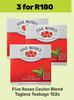 Five Roses Ceylon Blend Tagless Teabags-For 3 x 102s