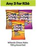 Willards Cheas Naks Assorted-For 3 x 135g