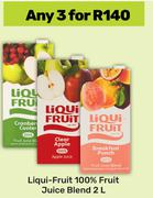 Liqui Fruit 100% Fruit Juice Blend-For 3 x 2L