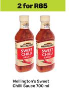 Wellington's Sweet Chilli Sauce-For 2 x 700ml