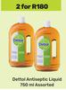 Dettol Antiseptic Liquid Assorted-For 2 x 750ml