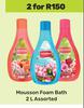 Mousson Foam Bath Assorted-For 2 x 2L