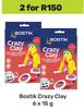 Bostik Crazy Clay-For 2 x 6 x 15g