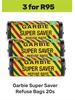 Garbie Super Saver Refuse Bags-For 3 x 20s