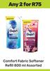 Comfort Fabric Softener Refill Assorted-For 2 x 800ml
