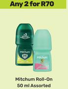 Mitchum Roll On Assorted-For 2 x 50ml