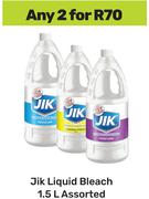 Jik Liquid Bleach Assorted-For 2 x 1.5L