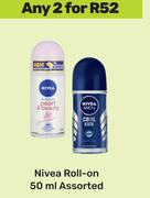 Nivea Roll On Assorted-For 2 x 50ml