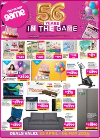 Game Lesotho : 56 Years In The Game (23 April - 06 May 2026)