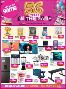 Game Zambia : 56 Years In The Game (23 April - 06 May 2026)