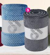 Mainstays DH Waffle Throw Assorted 200 x 200cm-Each