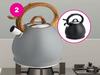 Tissolli 3L stove Top Whistling Kettle Assorted Colours