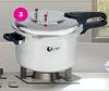 Tissolli 7L Solid Lid Pressure Cooker
