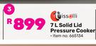 Tissolli 7L Solid Lid Pressure Cooker