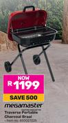 Megamaster Traverse Portable Charcoal Braai