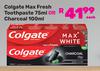 Colgate Max Fresh Toothpaste 75ml/Charcoal 100ml