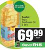 Sunfoil Pure Sunflower Oil-2Ltr Each