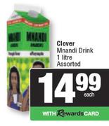 Clover Mnandi Drink Assorted-1Ltr Each