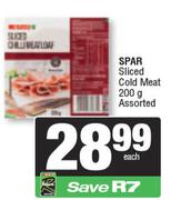 Spar Sliced Cold Meat Assorted-200g