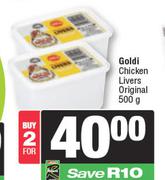 Goldi Chicken Livers Original-For 2 x 500g
