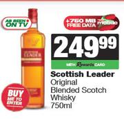 Scottish Leader Original Blended Scotch Whisky-750ml