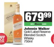 Johnnie Walker Gold Label Reserve Blended Scotch Whisky-750ml