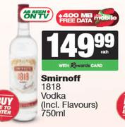 Smirnoff 1818 Vodka-750ml