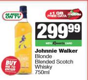 Johnnie Walker Blonde Blended Scotch Whisky-750ml
