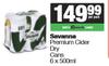 Savanna Premium Cider Dry Cans-6 x 500ml
