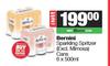 Bernini Sparkling Spritzer Cans-For 2 x 6 x 500ml