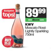 KWV Moscato Rose Lightly Sparkling-750ml