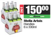 Stella Artois Handies-For 2 x 6 x 330ml